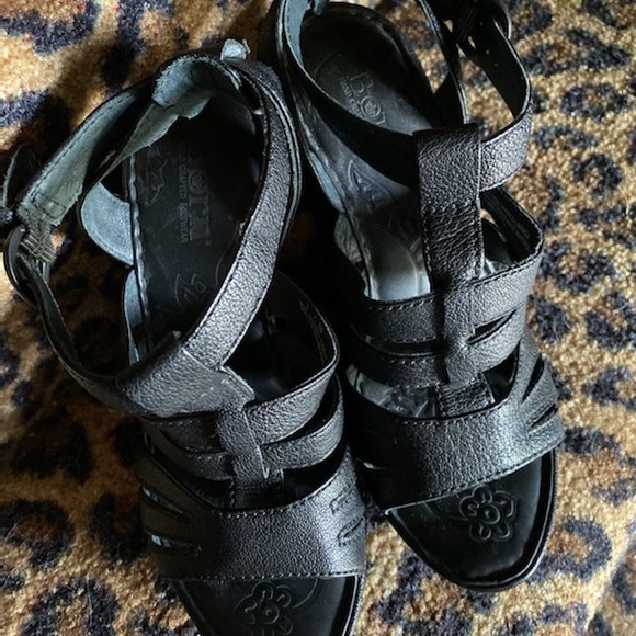 Born Wedge Black Sandal - Picture 5 of 5